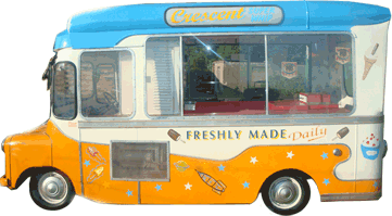 retro ice cream van for sale